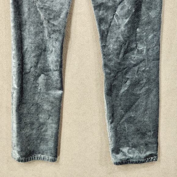 Citizens of Humanity Olivia Velvet Jeans 24 Women Blue High Rise Slim Ankle USA - Picture 11 of 11